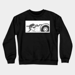 Sitting at the cta Crewneck Sweatshirt